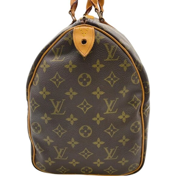 076513BT (X6) Louis Vuitton Satchel Bag Speedy 40 Brown Monogram - Picture 5 of 13